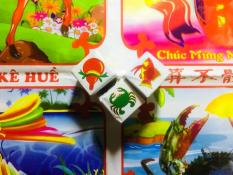 Bộ Bầu Cua Cá Tôm Bằng Giấy – Bầu Cua Hấp Dẫn – Chirita BCG01