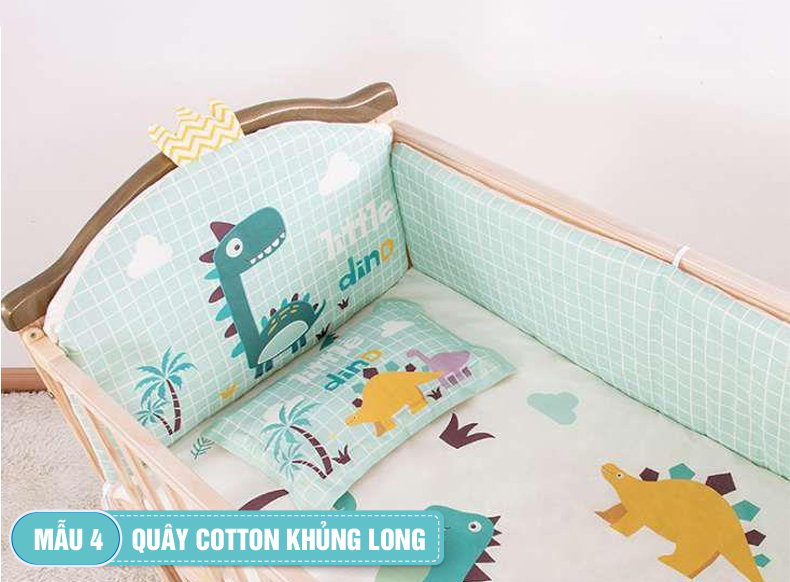 Nôi cũi cho bé Chilux Peace Natural - đa năng 6 chế độ - Kèm bộ quà tặng 5 món...