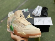 Giày thể thao jordan4 offwhite ( ảnh thật + fullbox)
