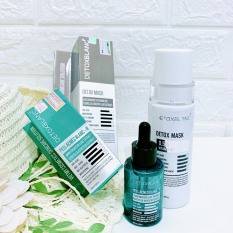 Combo làm sạch mụn, dưỡng trắng da Detoxblanc