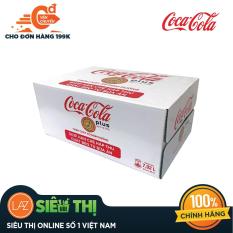 Thùng Nước ngọt có ga Coca-Cola Plus lon 330ml