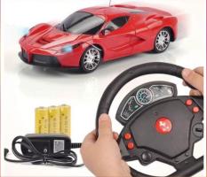 Xe ô tô điều khiển vô lăng cảm ứng pin sạc đầy đủ