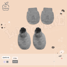 GHF018 Set bao tay bao chân Chú chó đốm La pomme
