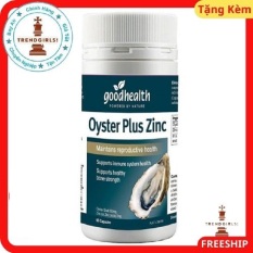 Tinh chất hàu biển Úc Oyster Plus Zinc (60v) tăng cường sinh lý, tăng số lượng và chất lượng tinh trùng, giảm nguy cơ vô sinh ở nam hỗ trợ nam giới trong vấn đề sinh hoạt vợ chồng tăng khoái cảm kéo dài thời gian