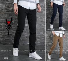 Quần kaki dày dặn co dãn 4 màu trẻ trung