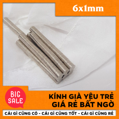 Nam Châm Viên 6x1mm Lực Hút Mạnh