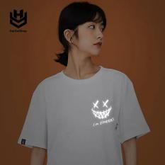 Áo Thun Phản Quang Finee Cotton 75% Form Rộng Unisex Nam Nữ Rẻ Đẹp HaiHaiShop, Ken T-Shirt.
