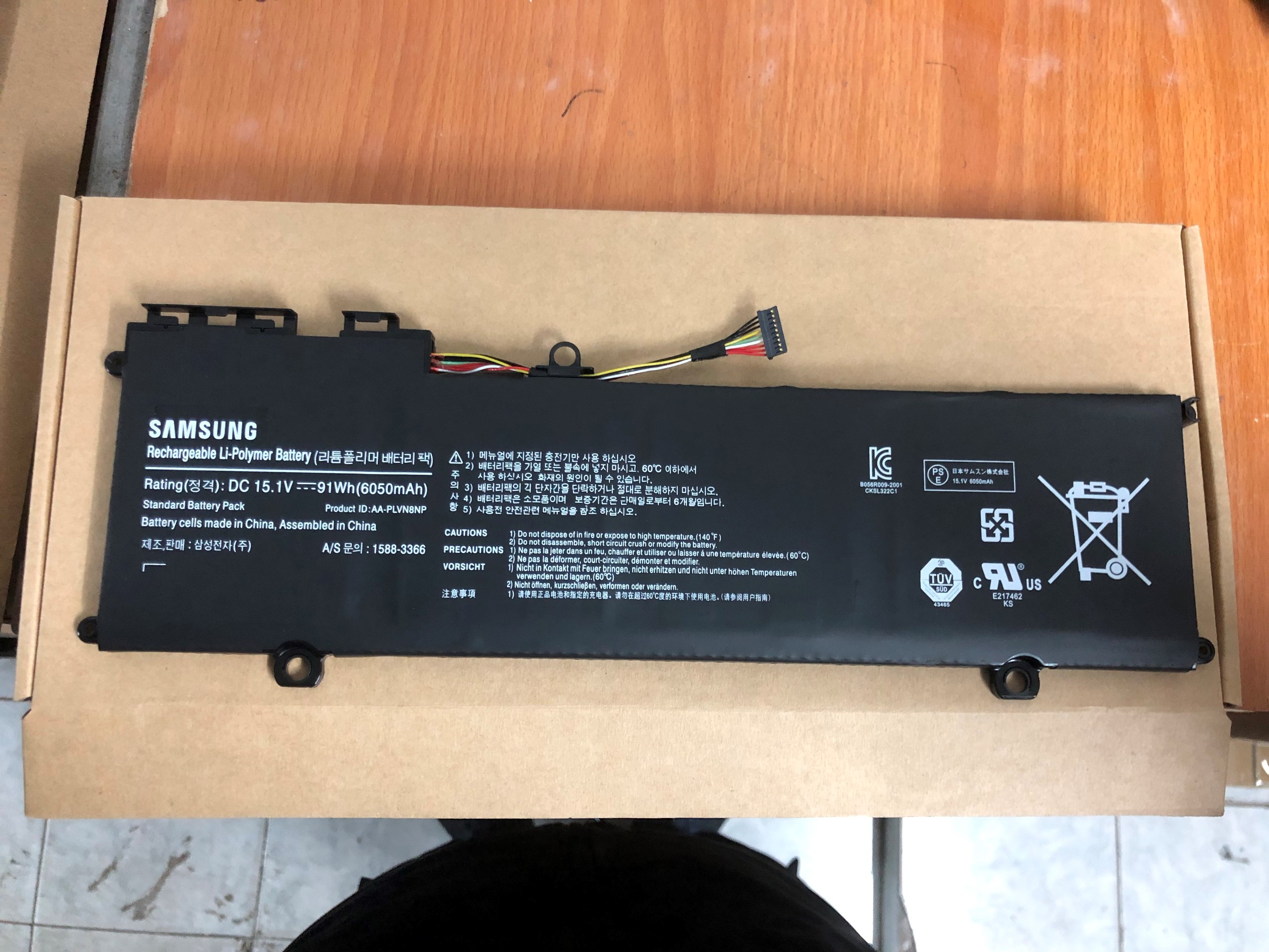 Pin Samsung (Original) 91Wh ATIV 780Z5E NP870Z5G NP880Z5E PLVN8NP AA-PLVN8NP (Battery)
