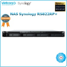 Thiết bị lưu trữ mạng NAS Synology RS822RP+ – Hàng Chính Hãng