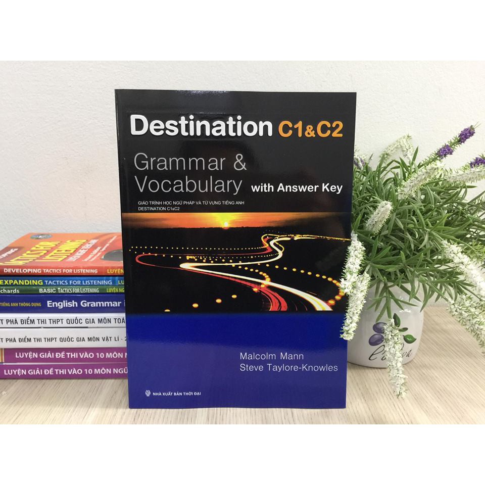 Bộ sách Destination Grammar & Vocabulary with answer key trình độ trung cao cấp (Bộ 2 cuốn B2 và C1&C2)