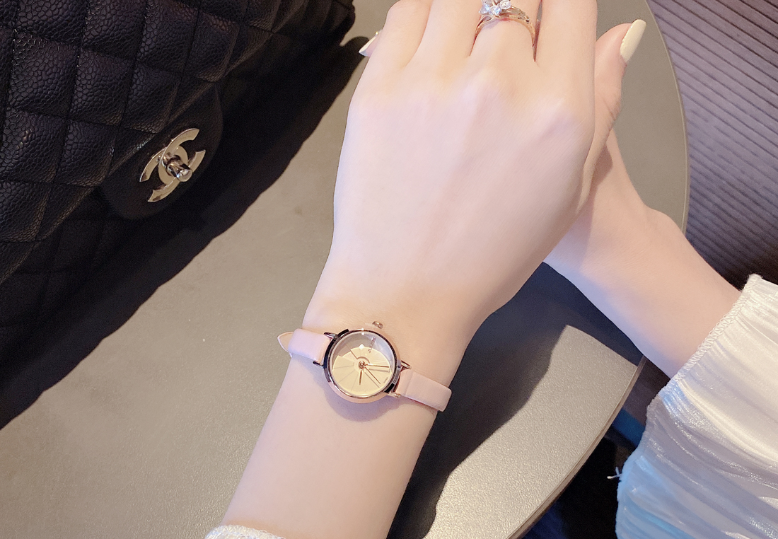 Đồng hồ nữ JA-979 Julius Hàn Quốc dây da