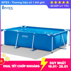 Bể bơi khung kim loại chữ nhật INTEX 28272 – INTEX Việt Nam – Hồ bơi cho bé mini, Bể bơi phao trẻ em