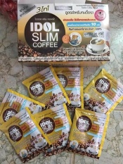 Giảm cân nhanh bóc tách chất béo [1 HỘP 10 GÓI] Giảm cân CÀ PHÊ chính hãng Thái Lan Idol Slim Coffe