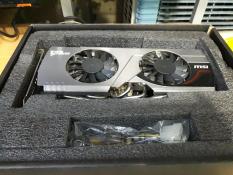 Card màn hình MSI Twin 3gb DDR5 384bit full box