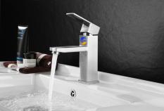 Vòi lavabo nóng lạnh inox 304 (Tặng dây cấp, bảo hành 05 năm )