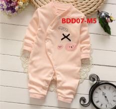 Bộ áo liền quần dài tay cao cấp cho bé sơ sinh -12 tháng BDD07