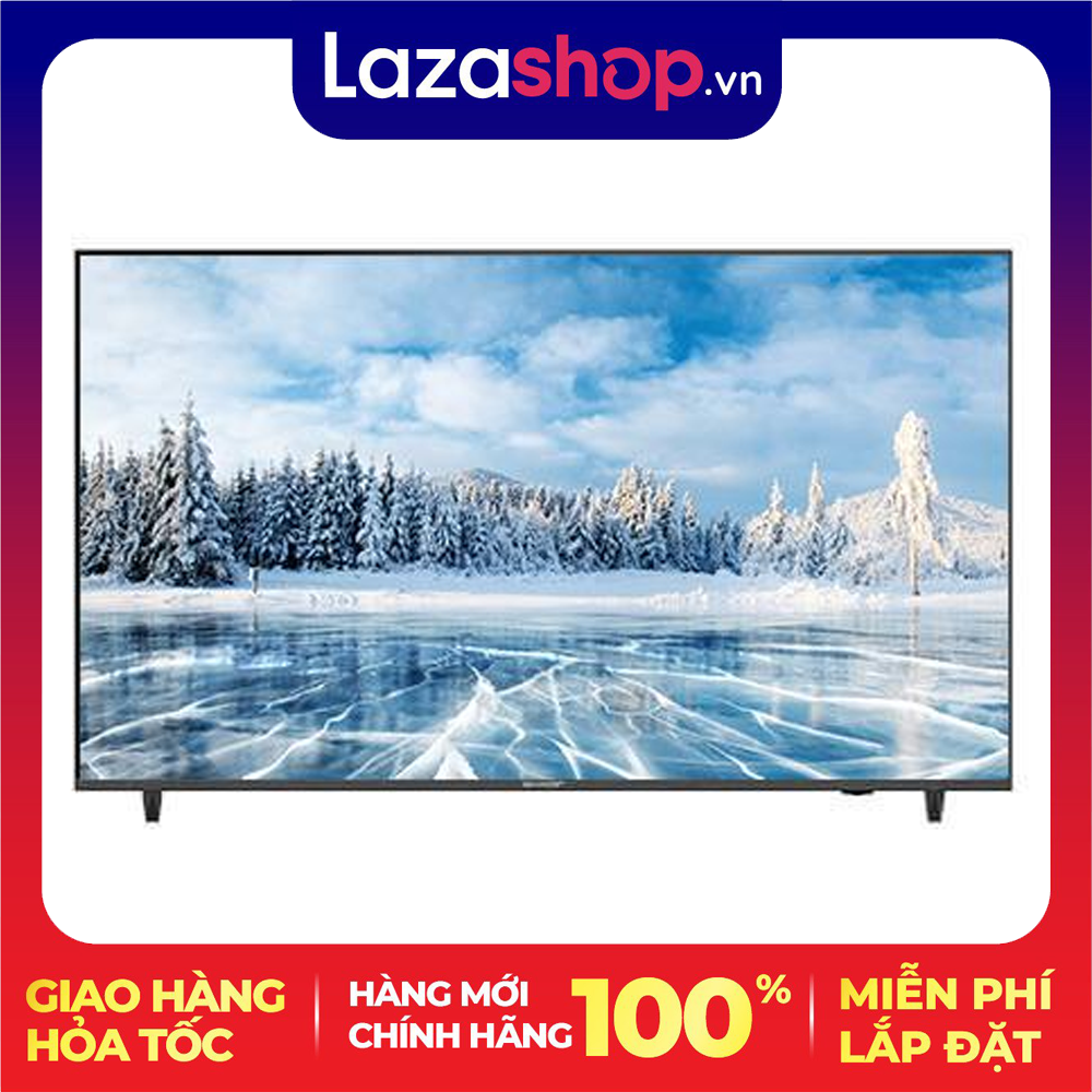 [Giao tại HCM] Android tivi Sharp 4K 65 inch 4T-C65DJ3X – Bộ xử lý Quad Core, Dolby Atmos, Netflix, Youtube, Amazon Prime video, Điều khiển bằng giọng nói, Smart Mirroring, Bluetooth