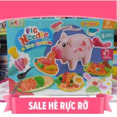 Đồ chơi đất nặn YIQIS – 2 mẫu lựa chọn Pig Noodle & Delicious Restaurant