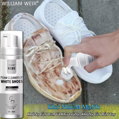 WLWE BỌT SẠCH GIÀY TRẮNG Giặt giày siêu tốc chai xịt bọt diệt khuẩn tiết kiệm thời gian/200ml DSSKA1