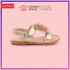 Xăng đan bé gái Crown UK Princess sandals CRUK7017 Nhẹ Êm Thoáng Size 25-32/2-10 Tuổi