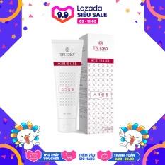 Gel tẩy tế bào chết Truesky chiết xuất trà xanh dùng được cho mặt và toàn thân 60ml – Scrub Gel