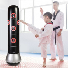 Bao Trụ Đấm Bốc Tự Cân Bằng – PURE BOXING – 160cm – Đường Kính 48cm – Tặng Kèm Bơm Hơi, Keo Chuyên Dụng