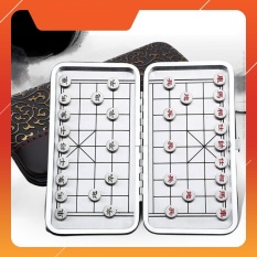 Cờ Tướng Nam Châm 2 mặt, chất liệu inox không rỉ, quân cờ được in rõ ràng sắc nét, bàn kết hợp thành vỏ hộp, khỏi lo thất thoát quân, tiện lợi mang đi lại. GIẢM GIÁ MÙA DỊCH ( BẢO HÀNH 1 ĐỔI 1 TOÀN QUỐC)