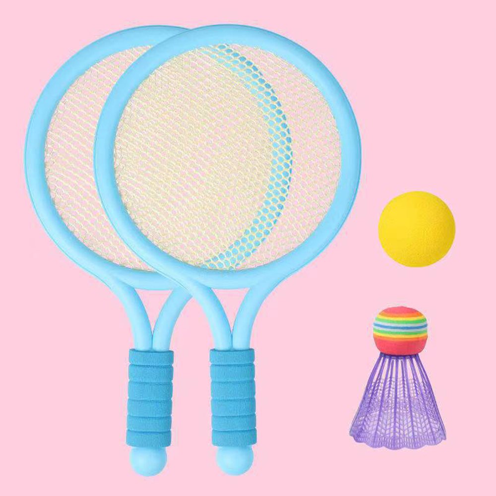 Bộ vợt cầu lông cho bé 2in1 kiêm tennis đồ chơi trẻ em đánh cầu lông vận động