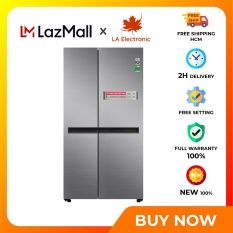 B257JDS – Tủ lạnh LG Inverter 649 Lít GR-B257JDS – Miễn phí vận chuyển HCM – Làm lạnh đa chiều Công nghệ tiết kiệm điện Linear Inverter Bộ lọc khử mùi than hoạt tính