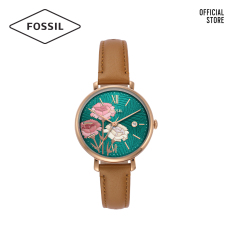 [Chỉ 6.6 – Voucher 200k] Đồng hồ nữ Fossil JACQUELINE dây da ES5274 – màu nâu