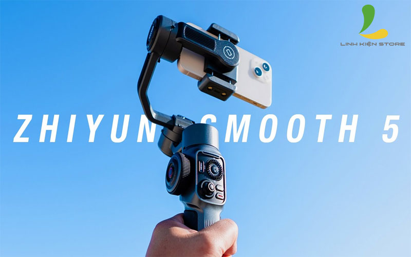 Combo Gimbal Zhiyun Smooth 5 / Smooth 4/ Smooth X- Tay cầm chống rung cho điện thoại quay phim chuyên...