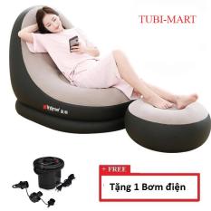 Ghế hơi, ghế hơi tựa lưng, sofa hơi [ TẶNG KÈM BƠM] ghế sofa hơi êm ái