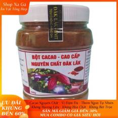 500gr Bột Cacao Nguyên Chất Đăk Lăk Loại 1: Thơm Ngon, Bổ Dưỡng, Vị Đậm Đà (Shop Na Gà)