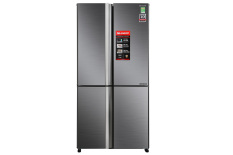 [Giao tại HCM] Tủ lạnh Sharp Inverter 572 lít SJ-FX640V-SL – Chuông báo khi quên đóng cửa – Làm đông nhanh – Ngăn làm lạnh tăng cường
