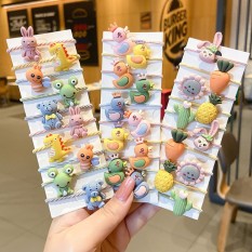 10 Dây buộc tóc cho bé gái hoạt hình đáng yêu