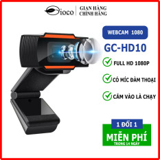 [CHẤT LƯỢNG CAO] – Webcam máy tính HD 1080P Có MIC dùng cho laptop, PC cổng USB, webcam pc dùng để học trực tuyến livestream, gọi videocall, họp zoom- GIOCO