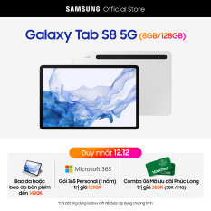 Máy tính bảng Samsung Galaxy Tab S8 5G (8GB / 128GB)