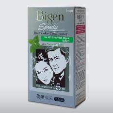 Thuốc nhuộm tóc phủ bạc dạng kem Bigen Speedy Hair Color Conditioner 80ml