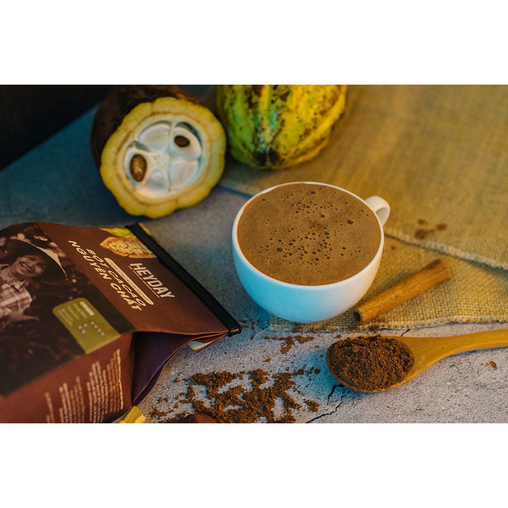 [Tổng 20g] Bột Cacao Sữa Dừa Heyday - Gói tiện lợi 20g - Bột sữa dừa tự nhiên, Thuần chay...