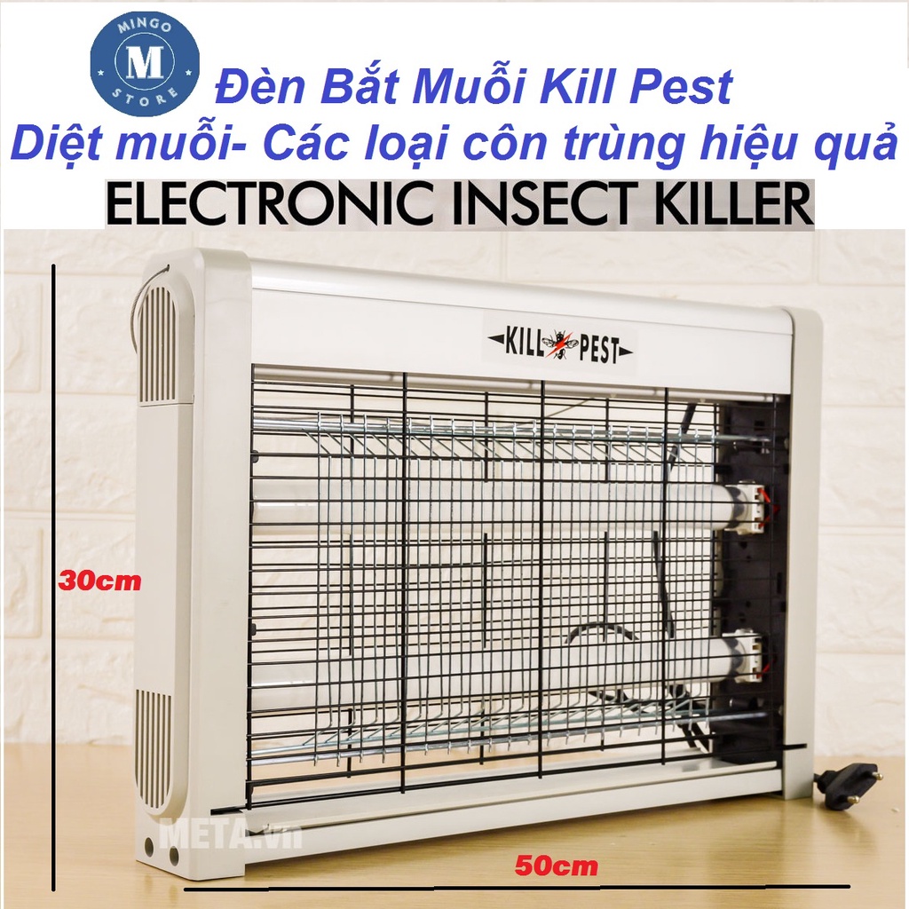 Đèn Bắt Muỗi Kill Pest, Máy Bắt Muỗi Kill Pest, Đèn Bắt Muỗi Thông Minh Điện Quang Công Suất 30W,...