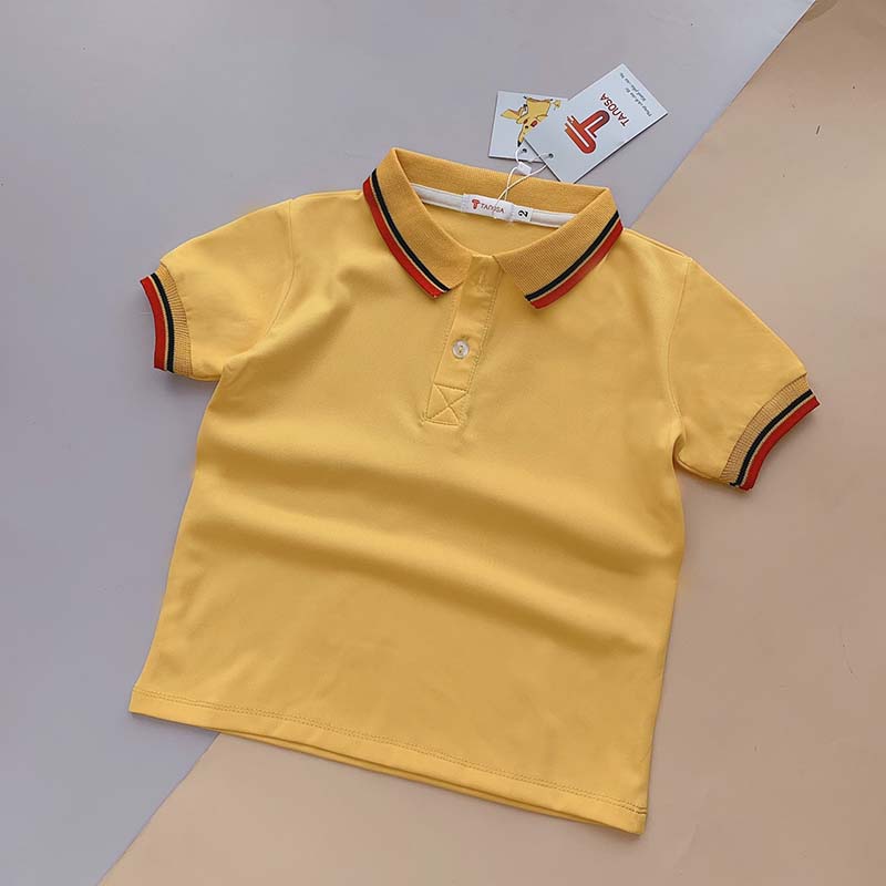 Áo polo chính phẩm cho bé trai style Hàn Quốc, áo thun, áo phông bé trai