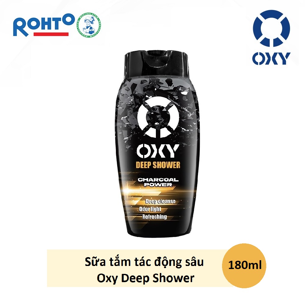 Sữa tắm tác động sâu cho nam giới Oxy Deep Shower 180ml