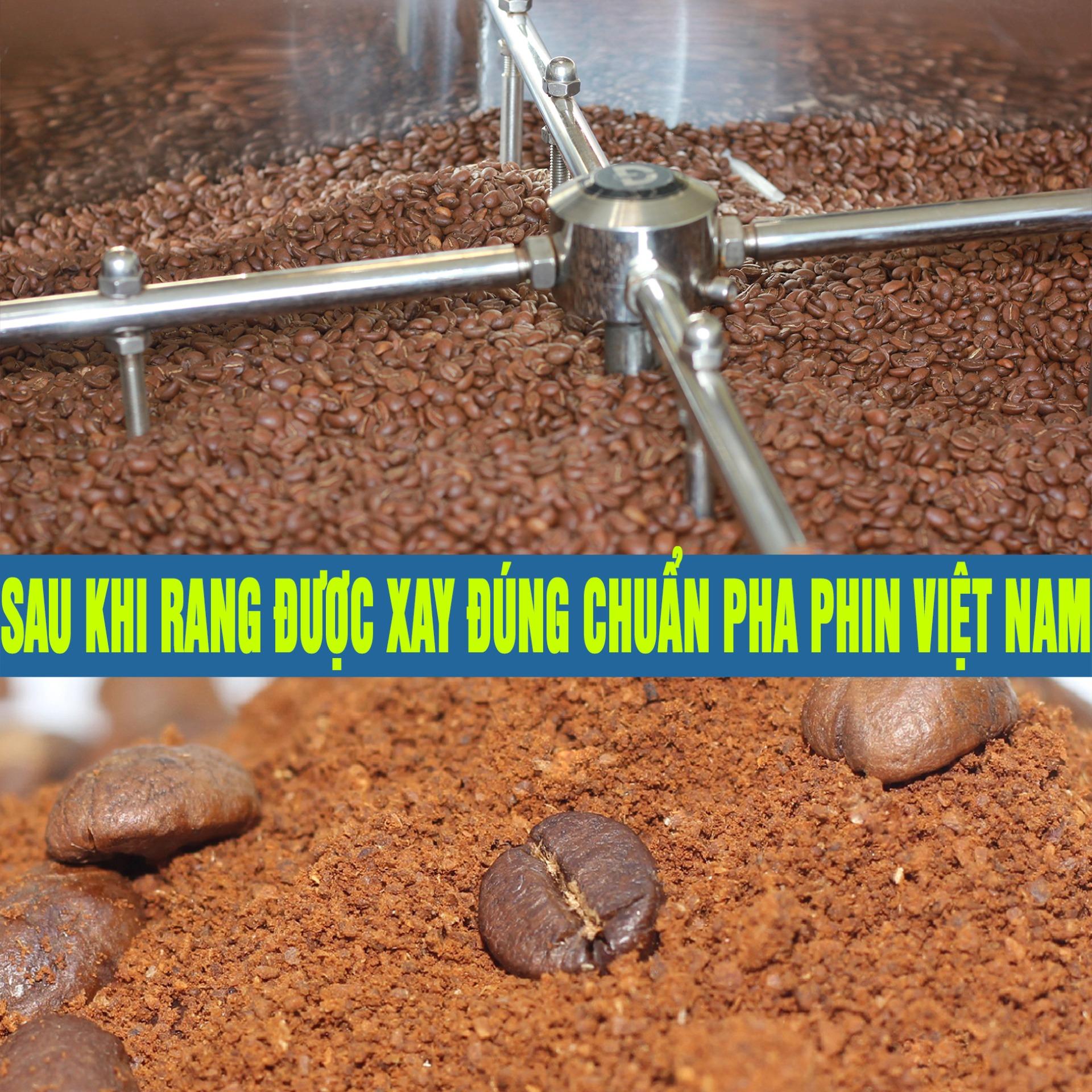 1kg cà phê nguyên chất pha phin DUC ANH COFFEE tỷ lệ 9-1( 90% Robusta + 10% Arabica) - Cà...