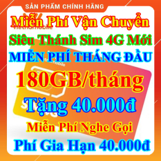 [FREESHIP] Siêu Thánh Sim 4G Mới Vietnamobile – Miễn Phí 180GB/Tháng – Miễn Phí Tháng Đầu – Nghe Gọi Cực Rẻ – Phí Gia Hạn 45.000đ/tháng – Shop Lotus Sim Giá Rẻ