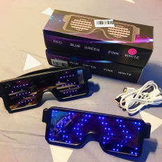 Mắt kính LED 8 chế độ sáng phù hợp cho tiệc đêm,Bar vũ trường tạo sự khác biệt