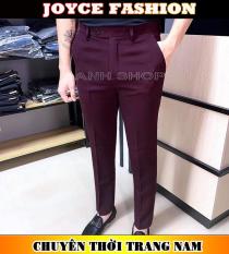 QUẦN TÂY ÂU NAM HÀN QUỐC DÁNG ÔM VẢI CO GIÃN KHÔNG NHĂN CAO CẤP, THIẾT KẾ ĐƠN GIẢN JOYCEFASHION – QTAJC09