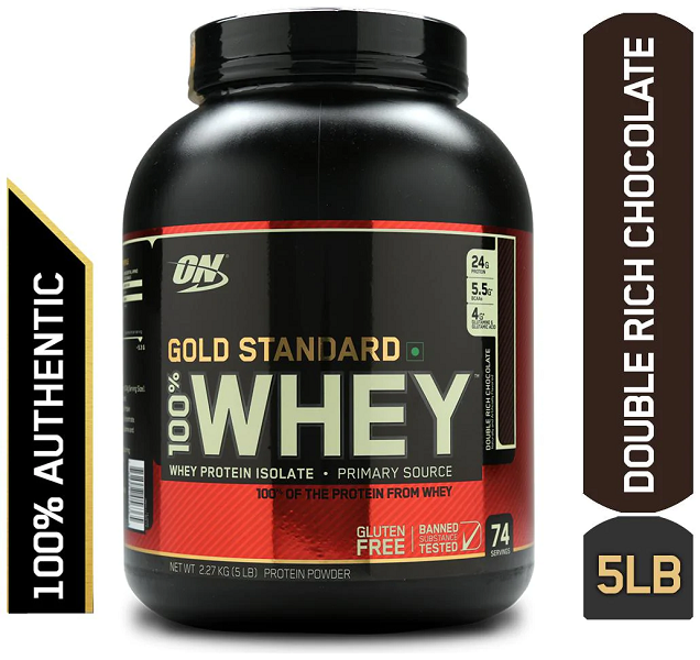 Thực phẩm bổ sung Optimum Nutrition Gold Standard 100% Whey 5lbs – 2.27kg