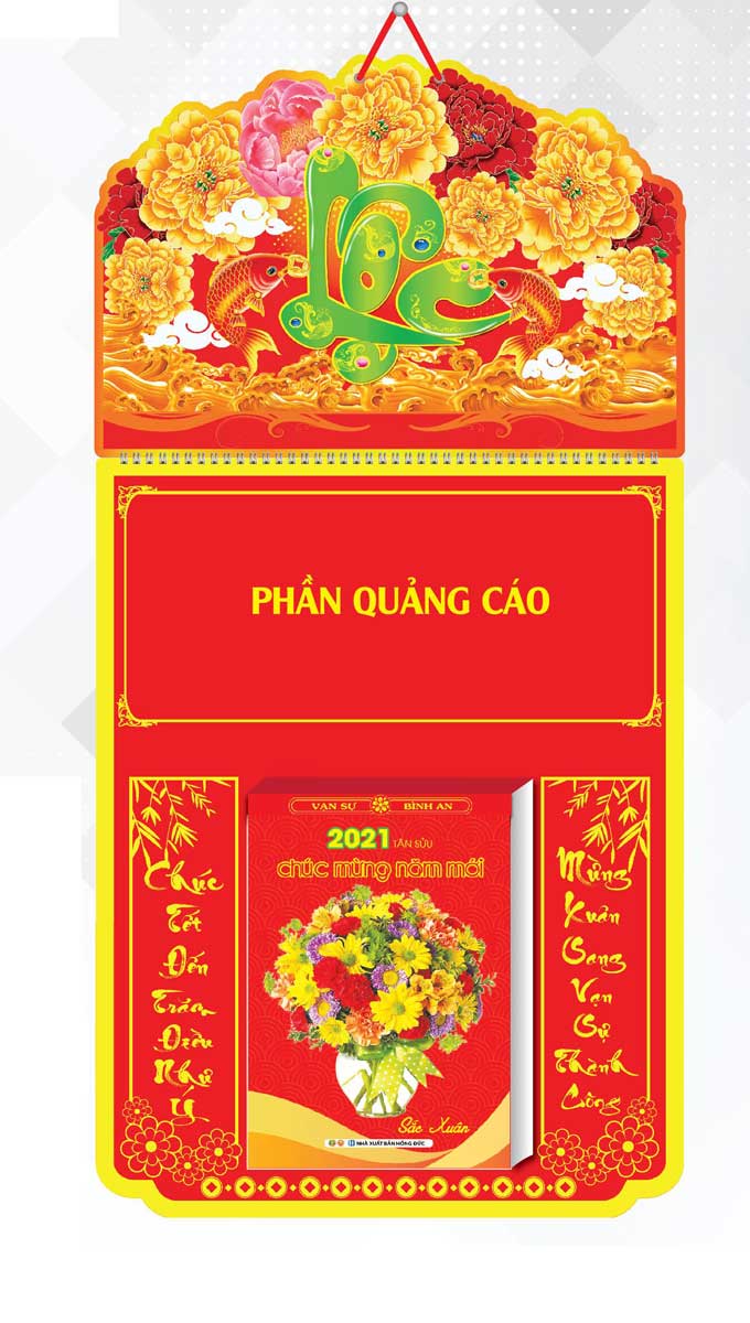 LỊCH BLOC ĐẠI ĐẶC BIỆT 2021(16X24 CM) - SẮC XUÂN - NS18B