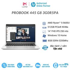 [Trả góp 0%] Laptop HP Probook 445 G8 3G0R5PA (Ryzen™ 5-5600U | 8GB | 512GB | AMD Radeon™ | 14 inch FHD | Win 10 | Bạc)