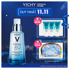 Bộ dưỡng Chất (Serum) Khoáng núi lửa cô đặc Vichy Mineral 89 Giúp Da Sáng Mịn Và Căng Mượt